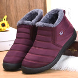 Women Boots Slip On Winter Boots Trend 2023 Winter Shoes For Women Booties Short Waterproof Snow Fur Boots Ankle Bota Feminina