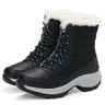 Women Boots Waterproof Winter Shoes Women Snow Boots Platform Keep Warm Ankle Winter Boots With Thick Fur Heels Botas Mujer 2019