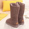 Women Classic Ladies Girls Winter Snow Boots 2023 Waterproof Warm Genuine Leather Fur Australia Plus Velvet Knee High  Winter