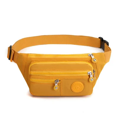 Women Designer Nylon Waist Packs Korean Style Female Fanny Pack 2023 New Crossbody Messenger Chest Bags Sac Banane Femme