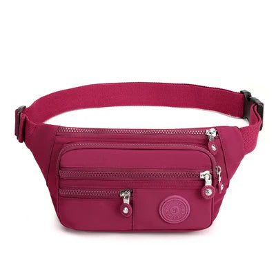 Women Designer Nylon Waist Packs Korean Style Female Fanny Pack 2023 New Crossbody Messenger Chest Bags Sac Banane Femme