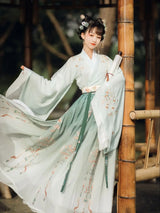 Women Hanfu Dress Traditional Chinese Cloth Outfit Ancient Folk Dance Stage Costumes Oriental Fairy Princess Cosplay