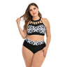 Women High Waist Bikinis set Swimsuit Plus size Swimwear Large Big Plussize New  Swimming Suits Beachwear Wear For Female