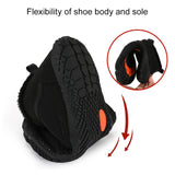 Women Men Winter Booties High-Top Barefoot Trekking Mountain Boots Anti-Skid Hiking Sneakers Outdoor Wear-Resistant Snow Boots