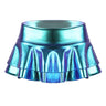 Women Shiny Metallic Low Rise Ruffled Pole Dance Shorts Skirt Leather Club Party Dancing Festival Rave Costume Sexy Mini Skirts