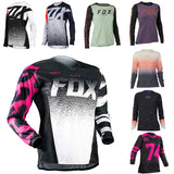 Women's Jerseys Long Sleeves MTB BAT FOX Downhill Jerseys Bike Shirts Offroad DH Motorcycle Jersey Motocross Sportwear Clothing