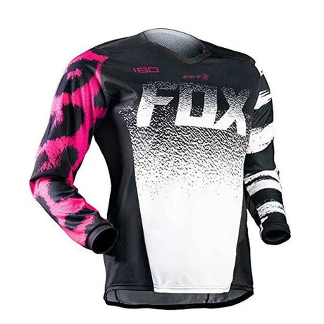 Women's Jerseys Long Sleeves MTB BAT FOX Downhill Jerseys Bike Shirts Offroad DH Motorcycle Jersey Motocross Sportwear Clothing