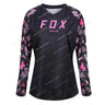 Women's Jerseys Long Sleeves MTB BAT FOX Downhill Jerseys Bike Shirts Offroad DH Motorcycle Jersey Motocross Sportwear Clothing