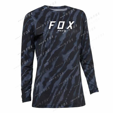 Women's Jerseys Long Sleeves MTB BAT FOX Downhill Jerseys Bike Shirts Offroad DH Motorcycle Jersey Motocross Sportwear Clothing