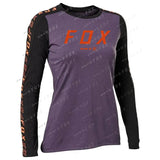 Women's Jerseys Long Sleeves MTB BAT FOX Downhill Jerseys Bike Shirts Offroad DH Motorcycle Jersey Motocross Sportwear Clothing