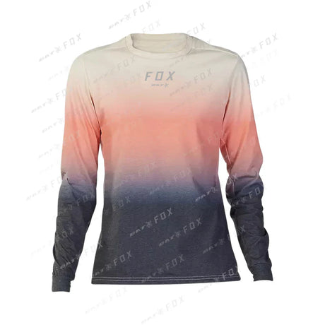 Women's Jerseys Long Sleeves MTB BAT FOX Downhill Jerseys Bike Shirts Offroad DH Motorcycle Jersey Motocross Sportwear Clothing