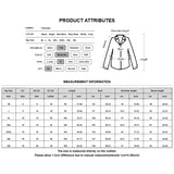 Women's Waterfall Lapel Trench Coat Ladies Cardigan Jacket Outwear Tops Plus Size Clothing Blazer Suit Clothes 2023-2024