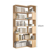 Wood Bookcase Magazine Rack Kitchen Corner White Shelf Bookcase Office Organizer Scaffale Libreria Living Room Furniture YN50BC1