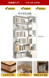 Wood Bookcase Magazine Rack Kitchen Corner White Shelf Bookcase Office Organizer Scaffale Libreria Living Room Furniture YN50BC1