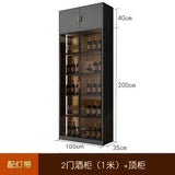 Wooden Display Wine Cabinets Kitchen Storage Living Room Wall Wine Cabinets Racks Liquor Mueble Licorera bar Furniture QF50JG