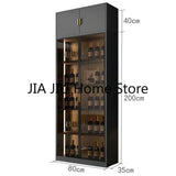 Wooden Display Wine Cabinets Kitchen Storage Living Room Wall Wine Cabinets Racks Liquor Mueble Licorera bar Furniture QF50JG