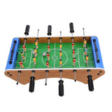 Wooden Soccer Game Table, Foosball Table Tabletop Game with Ball Easy Assemble, for Home Game Room Friends Kids Family Gift 50CM