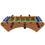 Wooden Soccer Game Table, Foosball Table Tabletop Game with Ball Easy Assemble, for Home Game Room Friends Kids Family Gift 50CM