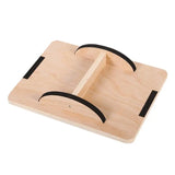 Wooden Yoga Balance Board Fitness Waist Twisting DiscRehabilitation Exercise Rectangular Balancing Board For Fitness Equipment