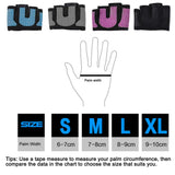 WorthWhile Gym Fitness Half Finger Gloves Men Women for Crossfit Workout Glove Power Weight Lifting Bodybuilding Hand Protector