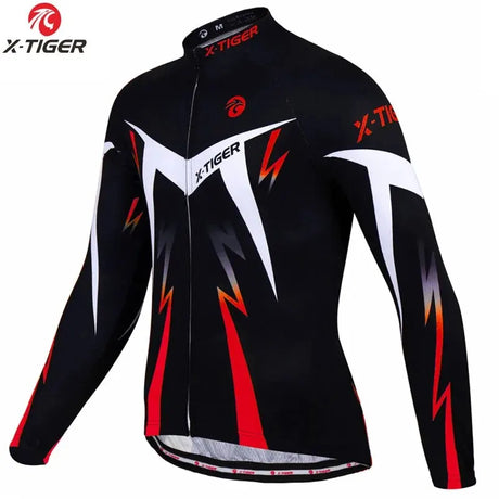 X-Tiger Long Sleeve Cycling Jersey MTB Bicycle Clothing Bike SportsWear Clothes Kit Ropa Ciclismo Maillot Roupa For Man