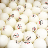 XCLOHAS Table Tennis Ball 3 Star 40+mm Diameter 2.8g New Material ABS Plastic Ping Pong Balls for Table Tennis Training