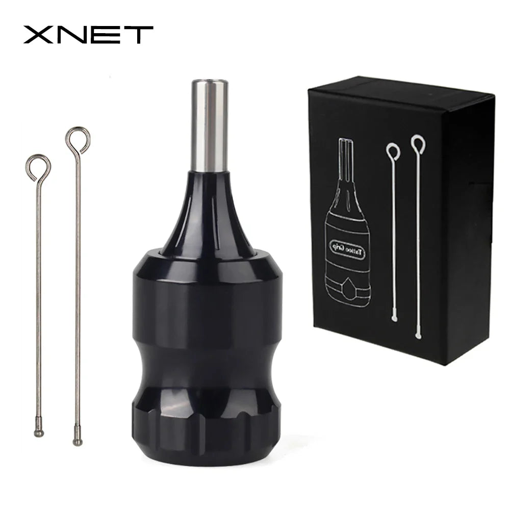 XNET Cartridge Tattoo Grips 32mm 38mm 27mm Adjustable Twist Handle Tubes CNC Carving Aircraft Aluminum with Drive Bars