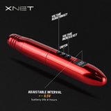 XNET Wireless Permanent Makeup Machine Pen Eyeliner Tools Micropigmentation Semi-Permanent with LCD Digital Display