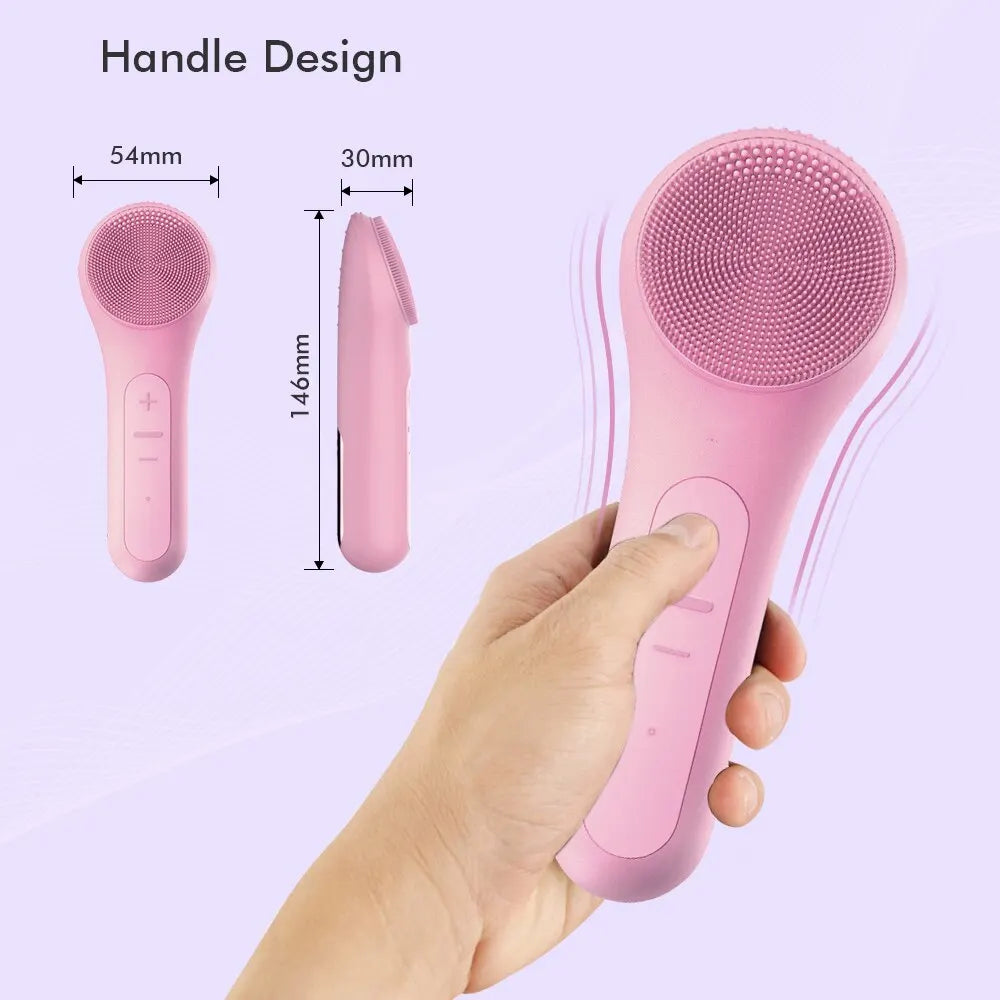 XPREEN Sonic Facial Cleansing Brush Waterproof Electric Face Cleansing Brush Device for Deep Cleaning