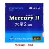 YINHE Mercury II / MERCURY 2 Table Tennis Rubber Galaxy Pips-In Original YINHE Ping Pong Rubber