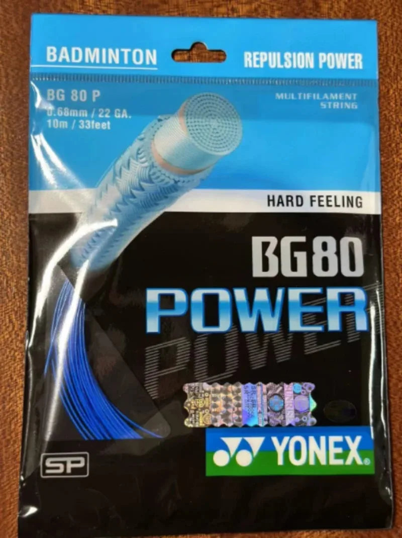 Yonex Badminton Racket Strap String BG80 POWER (0.68mm) Endurance Training Badminton String