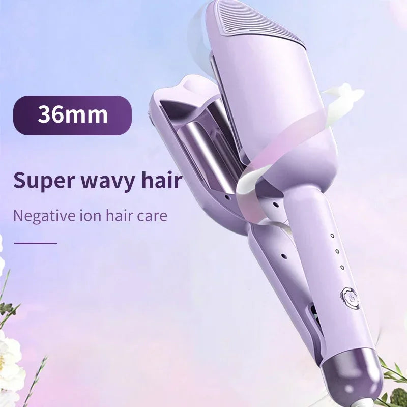 Youpin Xiaomi Hair Curler 36mm Water Wave Egg Roll Wavy Styler Wand New Hair Straightener Hair Styling Tool Home Appliances