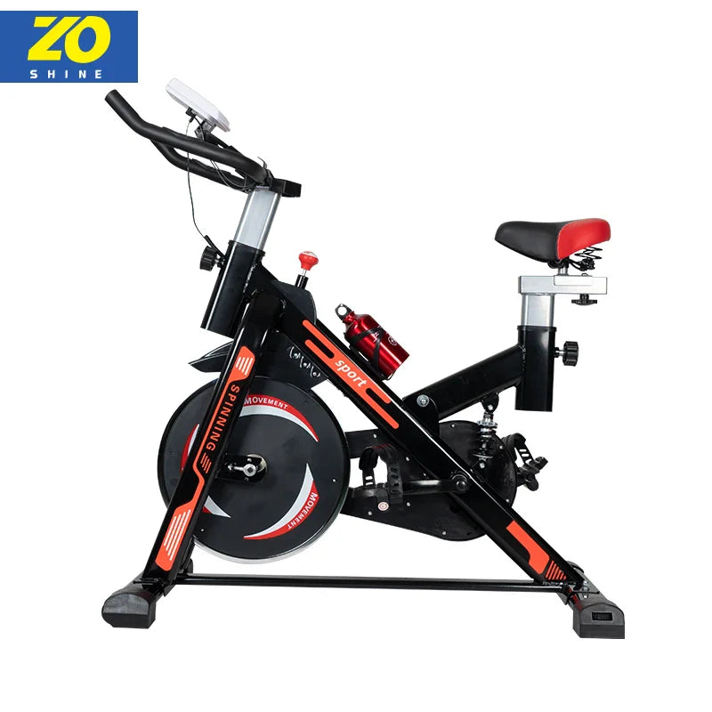 Zoshine Indoor Stationary Bike Exercise Cycling Bicycle Fitness Custom Spinning Bike for Home Gym Cardio Workout