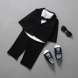 baby clothing Sets Romper Gentleman baby boys clothes toddler clothes suits t shirt pants baby sets