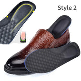 cowhide Shoes Insole Leather Orthotic Insoles Flat Feet High Arch Support Orthopedic Shoes Sole Fit In O/X Leg Corrected Insert