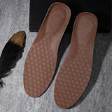 cowhide Shoes Insole Leather Orthotic Insoles Flat Feet High Arch Support Orthopedic Shoes Sole Fit In O/X Leg Corrected Insert