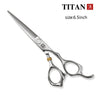 free shipping titan  Professional barber tools hair scissor