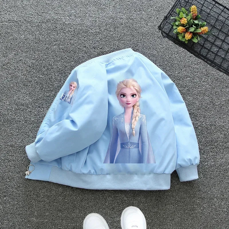 frozen 2 Spring and Autumn Girls elsa Jacket Boys and Girls Outing Clothes Jacket Children outwear girl baby coat 1-12Y