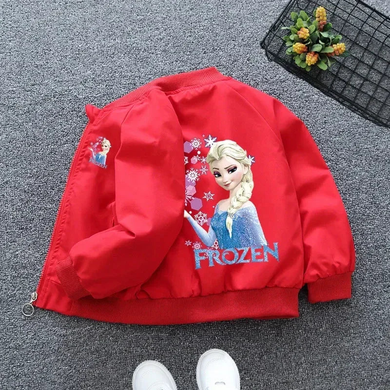 frozen 2 Spring and Autumn Girls elsa Jacket Boys and Girls Outing Clothes Jacket Children outwear girl baby coat 1-12Y