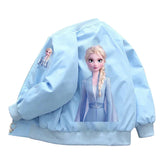 frozen 2 Spring and Autumn Girls elsa Jacket Boys and Girls Outing Clothes Jacket Children outwear girl baby coat 1-12Y