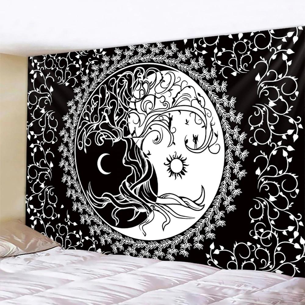 Yin Yang Dome Tapestry