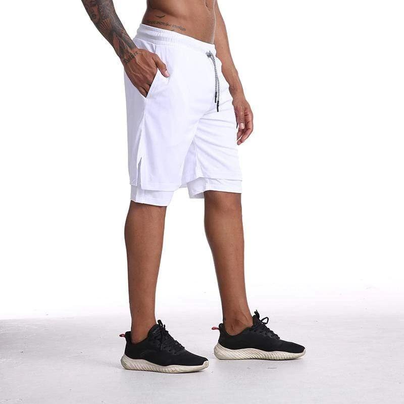 White Training Shorts