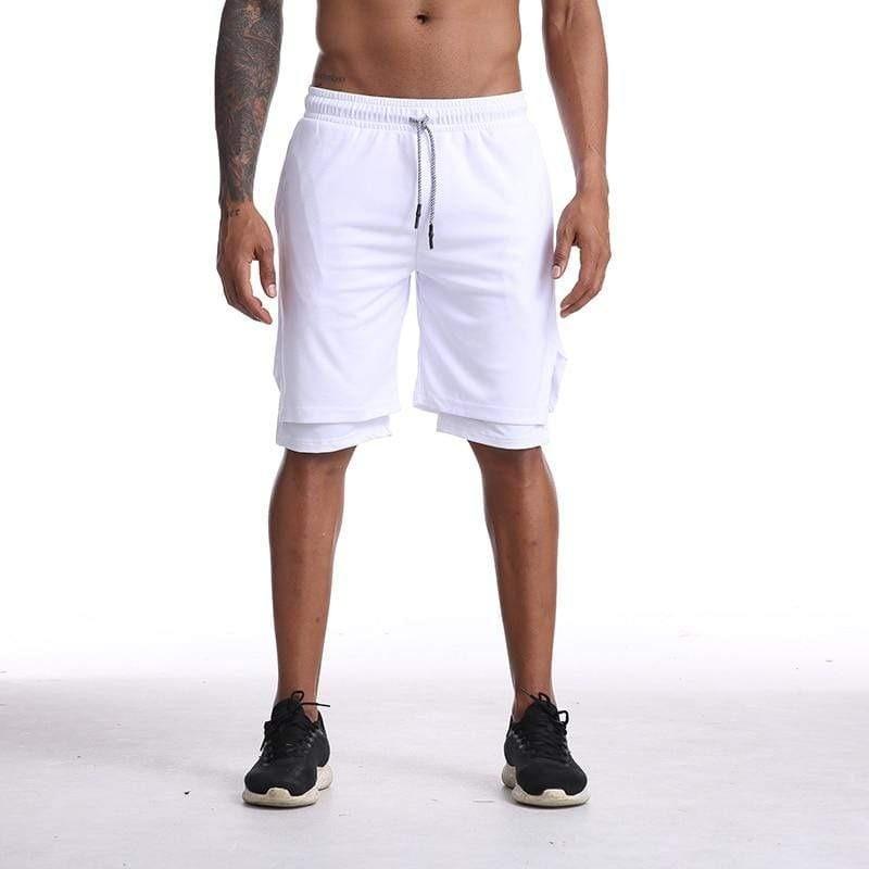 White Training Shorts