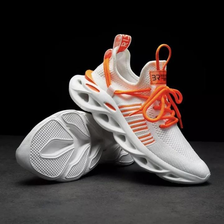 Men's Orange White Momentum Sneaker