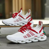 Men's Red White Momentum Sneaker