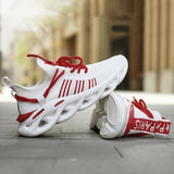 Men's Red White Momentum Sneaker