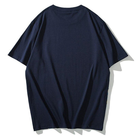 Navy Tsunami Men's Japanese Tee