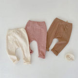 ma&baby 0-3Y Infant Newborn Toddler Baby Girls  Boys Pants Solid Color Soft Leggings Elastic Harem Pants Trousers Bottoming