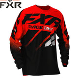 motocross shirt MTB FXR racing downhill jersey enduro cycling mountain santa DH maillot ciclismo hombre motorcycle moto quad