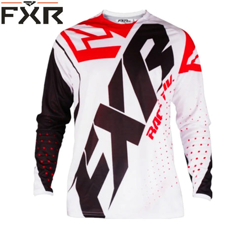 motocross shirt MTB FXR racing downhill jersey enduro cycling mountain santa DH maillot ciclismo hombre motorcycle moto quad